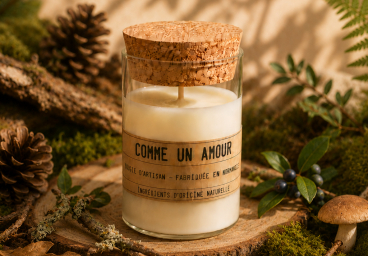 Bougie balade en forêt